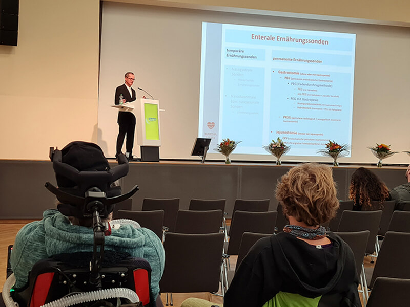 ALS Betroffenenkongress 2022: Vortrag Dr. med. Matthias Heinicke