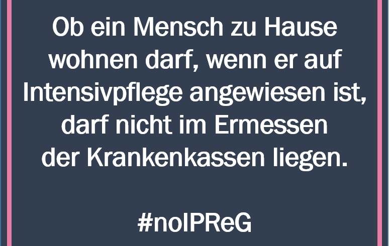 Protestwoche Nr. 40 : Intensivpflegebdürftig❓ Dit sind doch nur so ganz seltene Krankheiten?