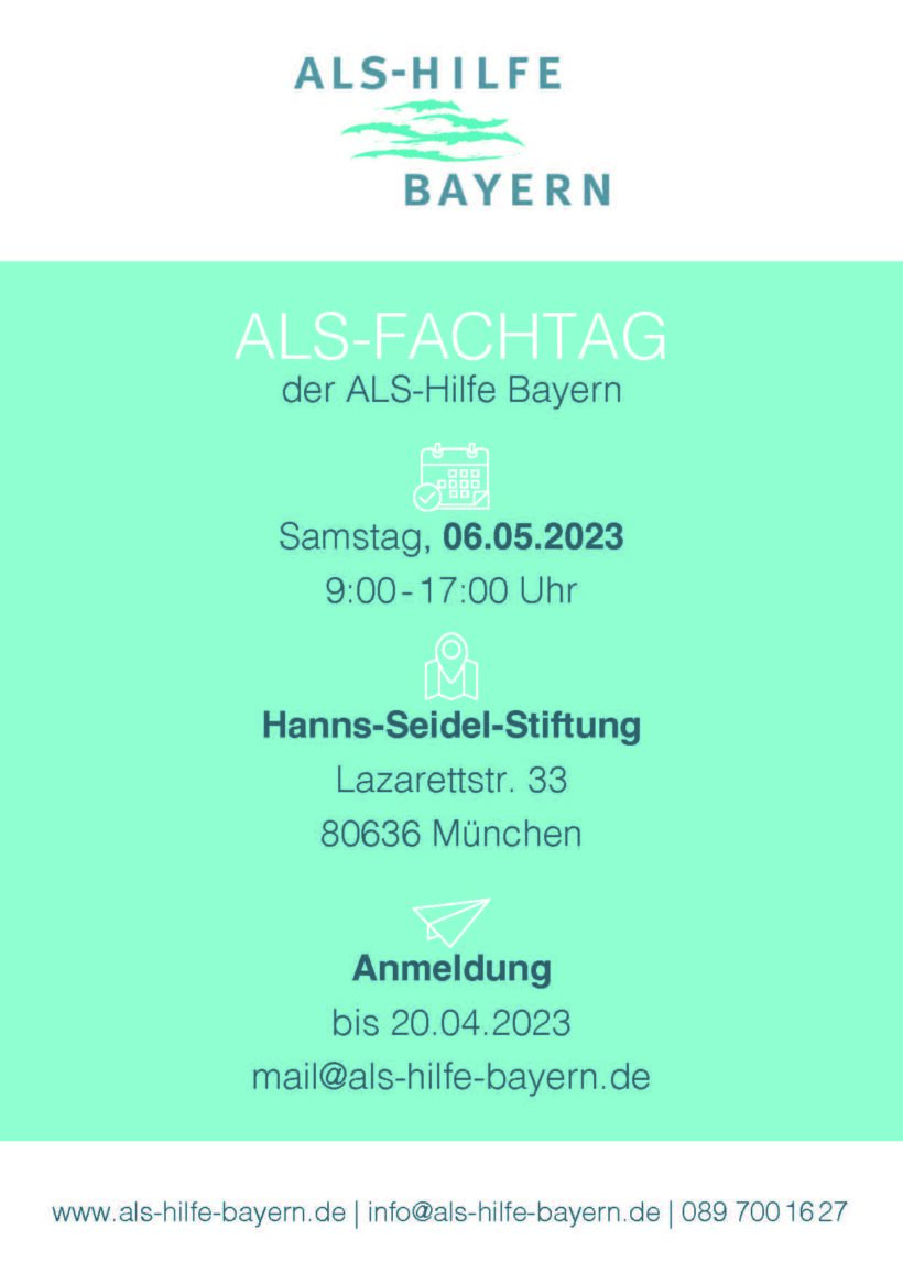 ALS-FACHTAG  – ALS-Hilfe Bayern e.V.