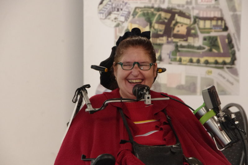 Bild von lachender Ute Oddoy