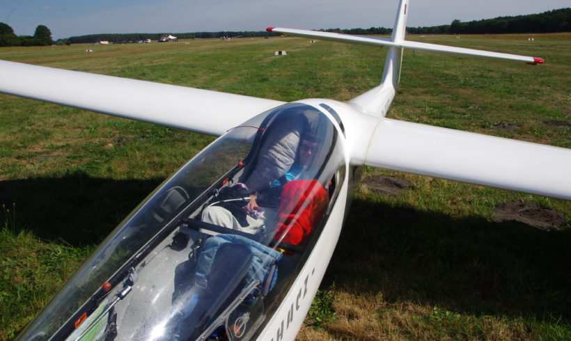 Ein Wunsch wird wahr – der Segelflug des Reiner May