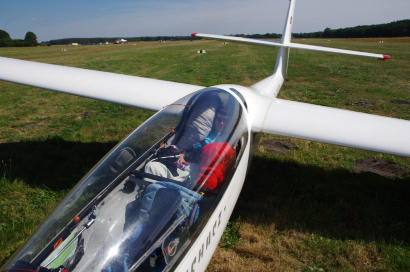 Ein Wunsch wird wahr – der Segelflug des Reiner May