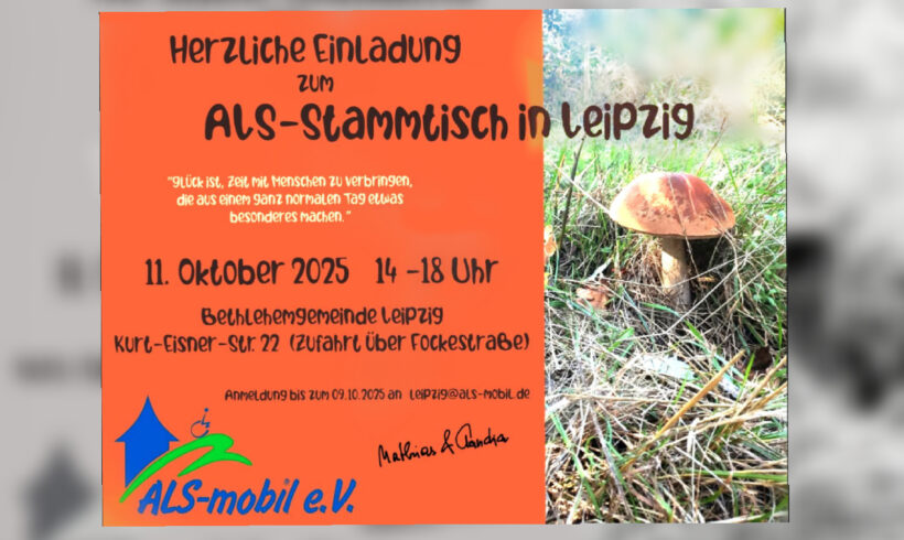 ALS Stammtisch in Leipzig – 11. Oktober 25