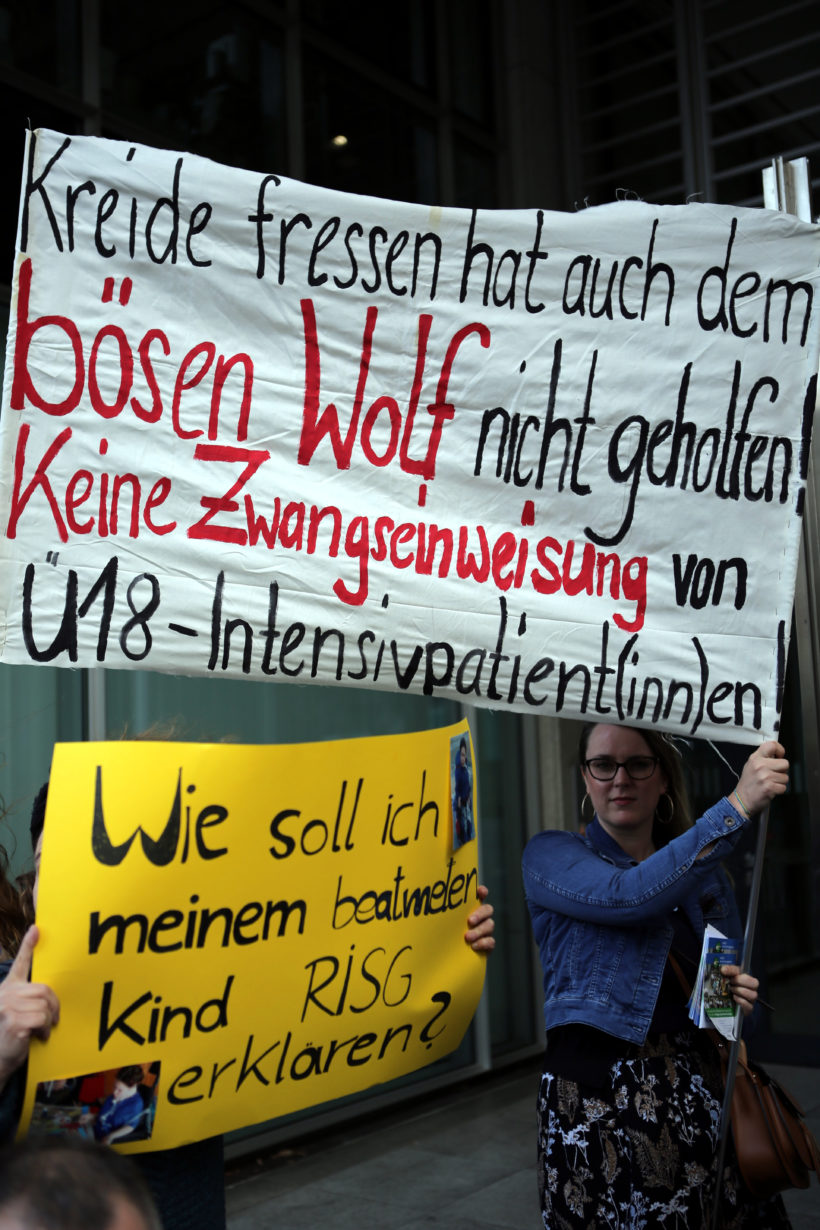 1. Demo FÜR den Erhalt der Selbstbestimmung in Berlin