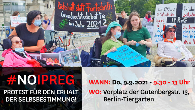 Wir sagen nein!   Protestaufruf    #noIPReG
