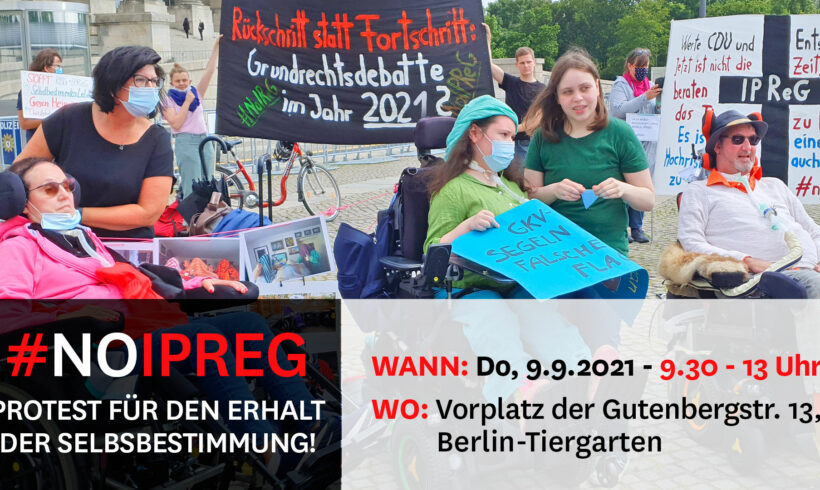 Wir sagen nein!   Protestaufruf    #noIPReG