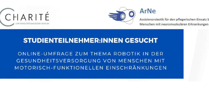 Umfrage zur Zufriedenheit mit der Versorgung mit robotischen Hilfmitteln