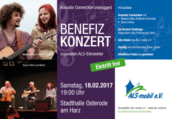 Benefizkonzert des ALS mobil e.V.