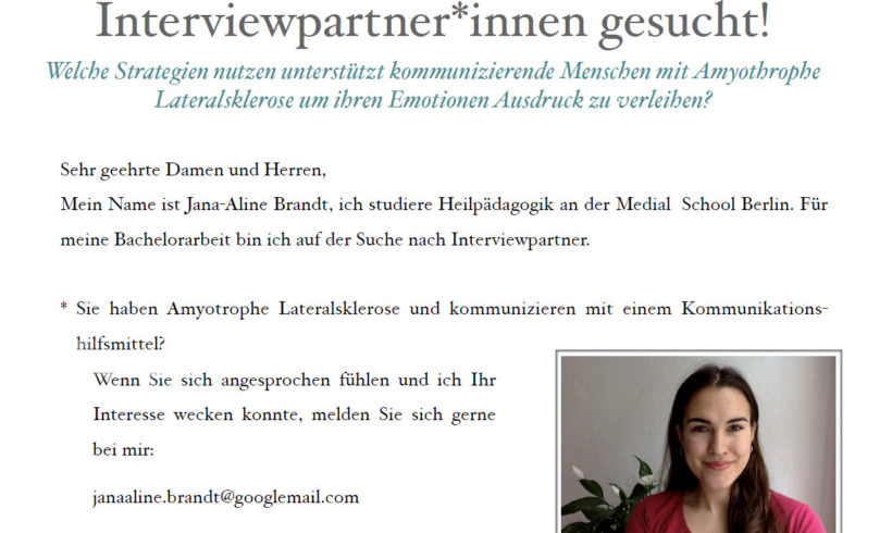 Interviewpartner*innen gesucht!