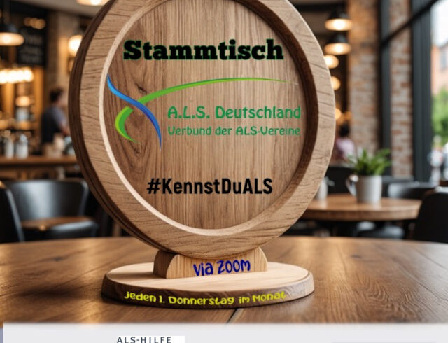 virtueller [März] Stammtisch von niemALS aufgeben e.V. & Chance zum Leben-ALS e.V. & ALS-mobil e.V.